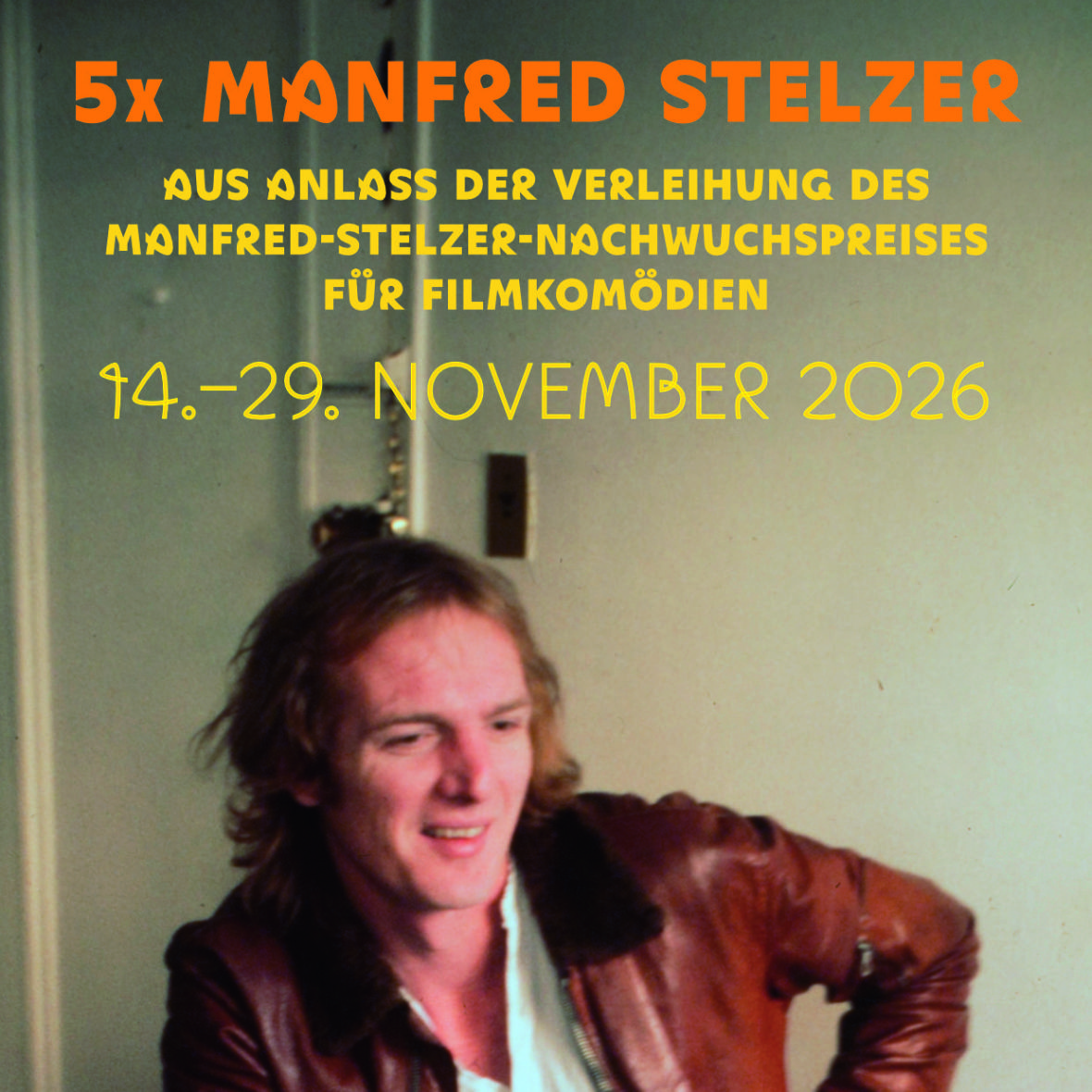 Manfred Stelzer Nachwuchspreis Ankündigung